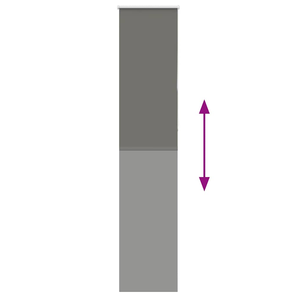 Tenda a Rullo Oscurante 50x210 cm Larghezza Tessuto 45,7 cm 4011170