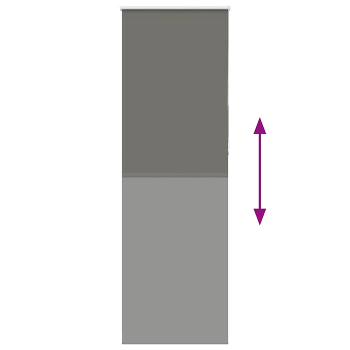 vidaXL Tenda a Rullo Oscurante 65x210 cm Larghezza Tessuto 60,7 cm