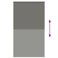 Tenda a Rullo Oscurante 125x210 cm Larghezza Tessuto 121,6 cm 4011185