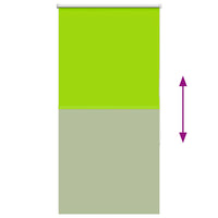 Tenda a Rullo Oscurante 80x150 cm Larghezza Tessuto 75,7 cm 4011254