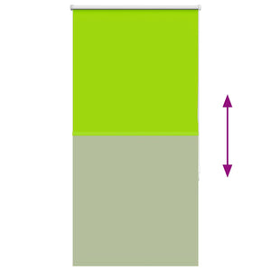 Tenda a Rullo Oscurante 80x150 cm Larghezza Tessuto 75,7 cm 4011254