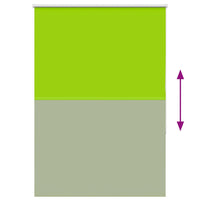 Tenda a Rullo Oscurante 115x150 cm Larghezza Tessuto 110,7 cm 4011261