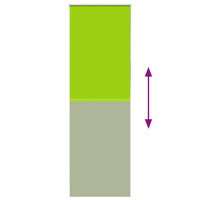 Tenda a Rullo Oscurante 80x210 cm Larghezza Tessuto 75,7 cm 4011306