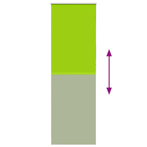 Tenda a Rullo Oscurante 80x210 cm Larghezza Tessuto 75,7 cm 4011306