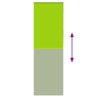 Tenda a Rullo Oscurante 85x210 cm Larghezza Tessuto 80,7 cm 4011307