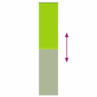 Tenda a Rullo Oscurante 40x230 cm Larghezza Tessuto 35,7 cm 4011324