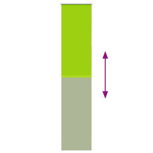 Tenda a Rullo Oscurante 45x230 cm Larghezza Tessuto 40,7 cm 4011325