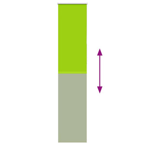 Tenda a Rullo Oscurante 60x230 cm Larghezza Tessuto 55,7 cm 4011328