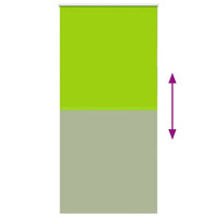 Tenda a Rullo Oscurante 95x230 cm Larghezza Tessuto 90,7 cm 4011335