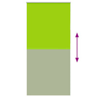 Tenda a Rullo Oscurante 105x230 cm Larghezza Tessuto 100,7 cm 4011337