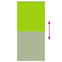 Tenda a Rullo Oscurante 110x230 cm Larghezza Tessuto 105,7 cm 4011338