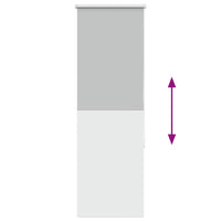 Tenda a Rullo Oscurante 45x130 cm Larghezza Tessuto 40,7 cm 4011351