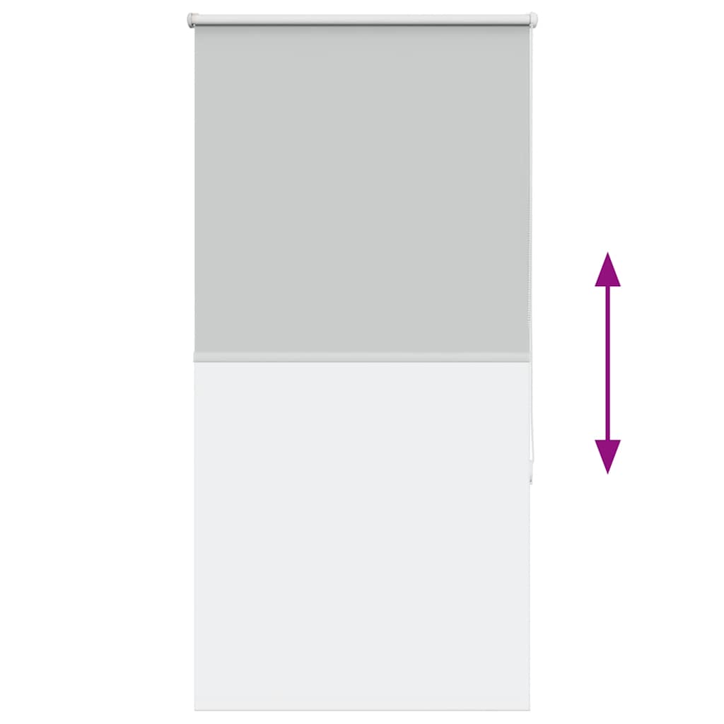 Tenda a Rullo Oscurante 65x130 cm Larghezza Tessuto 60,7 cm 4011355