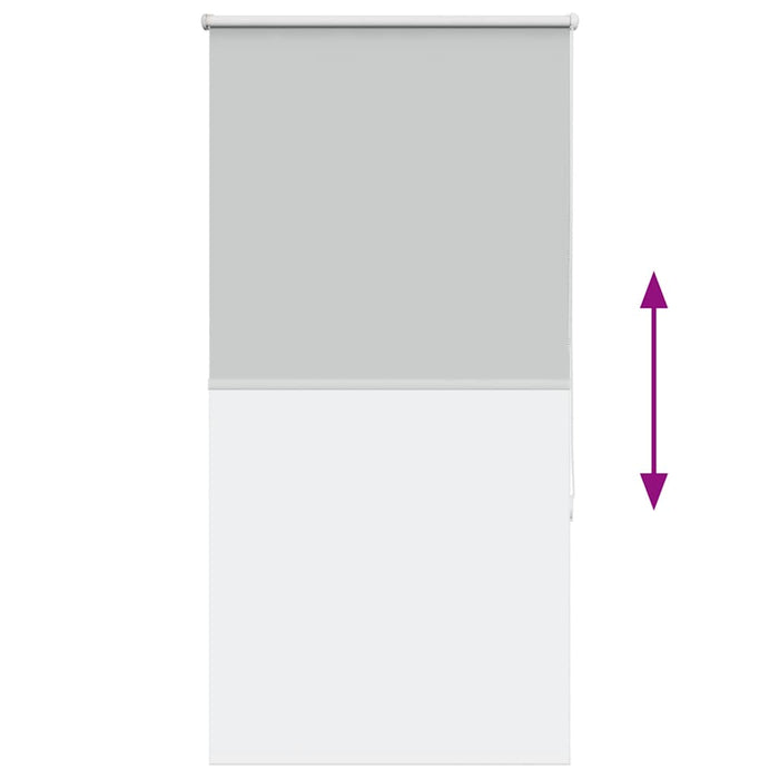 Tenda a Rullo Oscurante 65x130 cm Larghezza Tessuto 60,7 cm 4011355