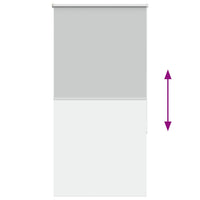 Tenda a Rullo Oscurante 80x175 cm Larghezza Tessuto 75,7 cm 4011410