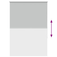 Tenda a Rullo Oscurante 105x175 cm Larghezza Tessuto 100,7 cm 4011415