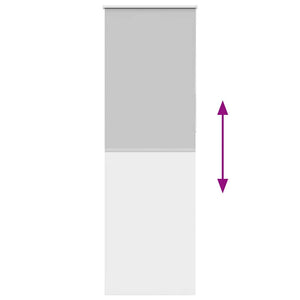 Tenda a Rullo Oscurante 70x210 cm Larghezza Tessuto 65,7 cm 4011434