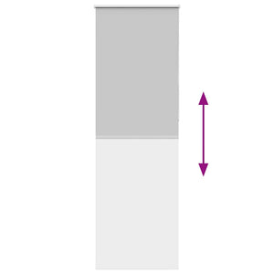 Tenda a Rullo Oscurante 80x210 cm Larghezza Tessuto 75,7 cm 4011436