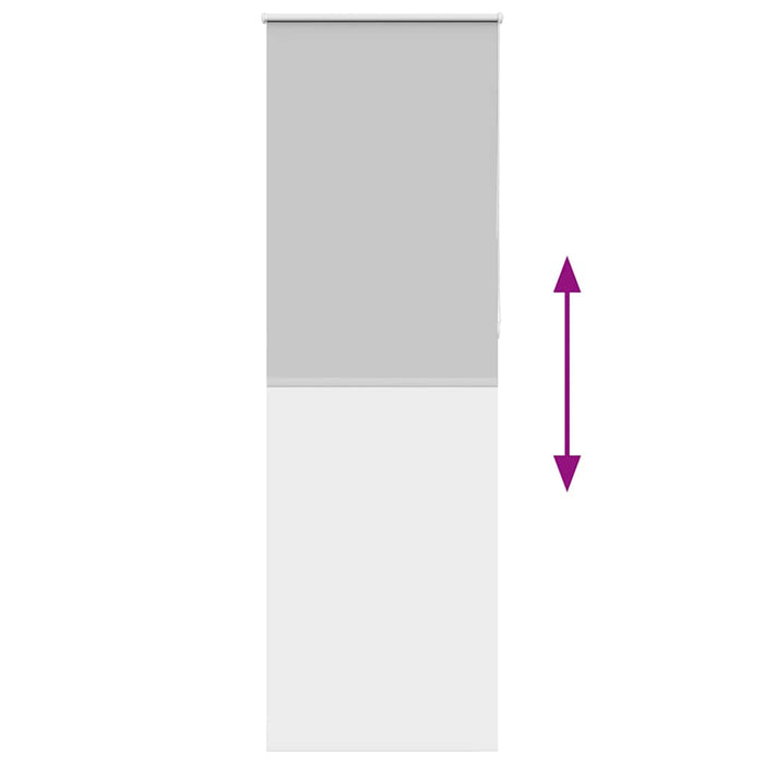 Tenda a Rullo Oscurante 80x210 cm Larghezza Tessuto 75,7 cm 4011436