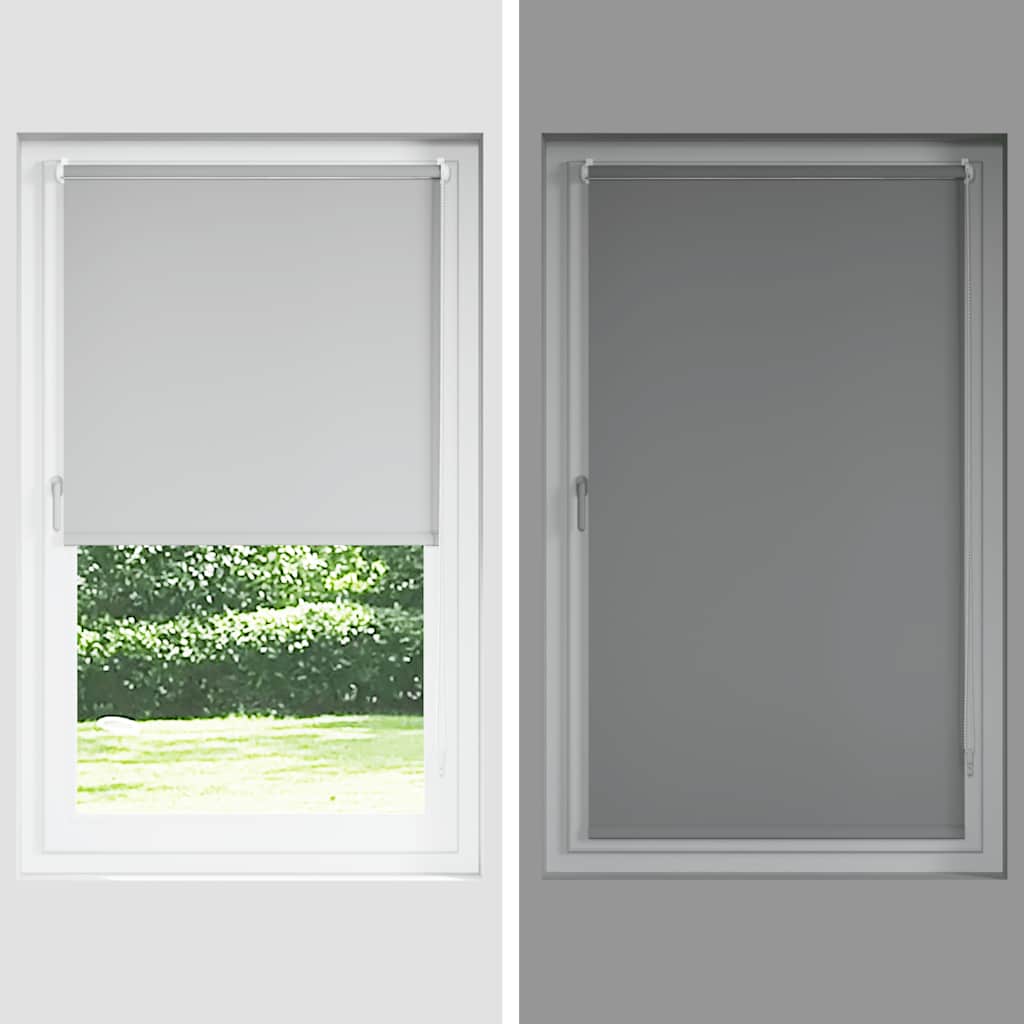 vidaXL Tenda a Rullo Oscurante 85x210 cm Larghezza Tessuto 80,7 cm
