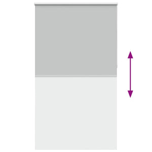 Tenda a Rullo Oscurante 125x210 cm Larghezza Tessuto 121,6 cm 4011445