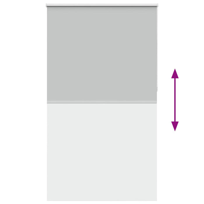 Tenda a Rullo Oscurante 125x210 cm Larghezza Tessuto 121,6 cm 4011445