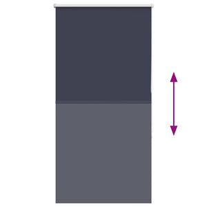 Tenda a Rullo Oscurante 80x130 cm Larghezza Tessuto 75,7 cm 4011488