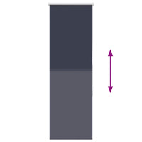 Tenda a Rullo Oscurante 60x150 cm Larghezza Tessuto 55,7 cm 4011510