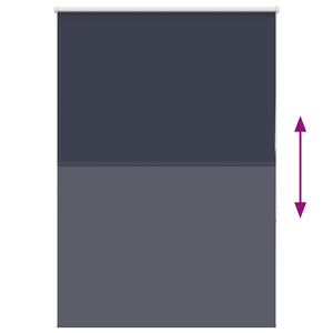 Tenda a Rullo Oscurante 110x150 cm Larghezza Tessuto 105,7 cm 4011520