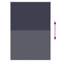 Tenda a Rullo Oscurante 105x175 cm Larghezza Tessuto 100,7 cm 4011545