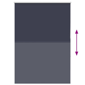 Tenda a Rullo Oscurante 105x175 cm Larghezza Tessuto 100,7 cm 4011545