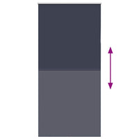 Tenda a Rullo Oscurante 105x230 cm Larghezza Tessuto 100,7 cm 4011597