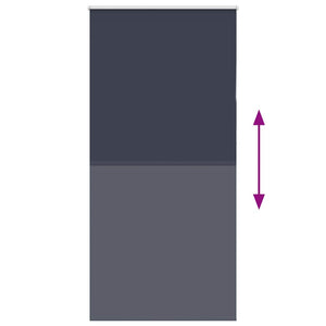 Tenda a Rullo Oscurante 105x230 cm Larghezza Tessuto 100,7 cm 4011597