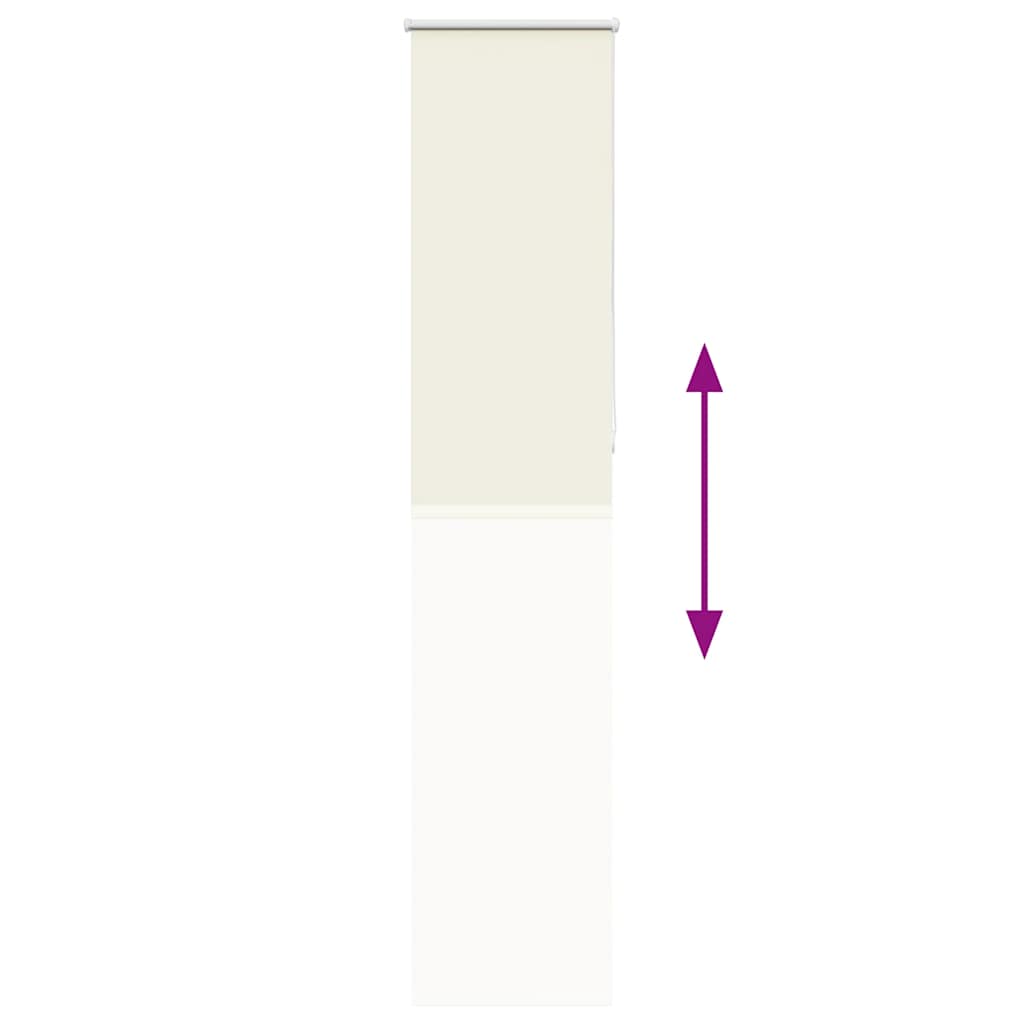 vidaXL Tenda a Rullo Oscurante 50x210 cm Larghezza Tessuto 45,7 cm