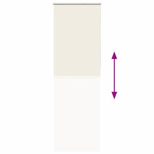 vidaXL Tenda a Rullo Oscurante 80x210 cm Larghezza Tessuto 75,7 cm