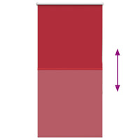 vidaXL Tenda a Rullo Oscurante 65x150 cm Larghezza Tessuto 60,7 cm