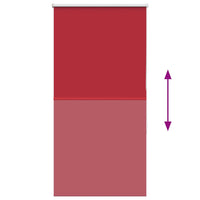 Tenda a Rullo Oscurante 70x150 cm Larghezza Tessuto 65,7 cm 4011772