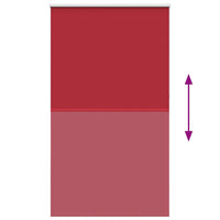 Tenda a Rullo Oscurante 125x210 cm Larghezza Tessuto 121,6 cm 4011835