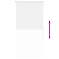 Tenda a Rullo Oscurante 70x130 cm Larghezza Tessuto 65,7 cm 4011876