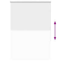 Tenda a Rullo Oscurante 100x130 cm Larghezza Tessuto 95,7 cm 4011882