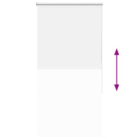 Tenda a Rullo Oscurante 75x150 cm Larghezza Tessuto 70,7 cm 4011903