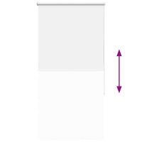 Tenda a Rullo Oscurante 80x150 cm Larghezza Tessuto 75,7 cm 4011904