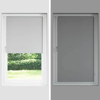vidaXL Tenda a Rullo Oscurante 65x210 cm Larghezza Tessuto 60,7 cm