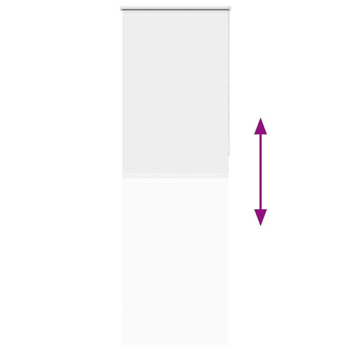 Tenda a Rullo Oscurante 80x230 cm Larghezza Tessuto 75,7 cm 4011982