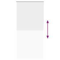 Tenda a Rullo Oscurante 100x230 cm Larghezza Tessuto 95,7 cm 4011986