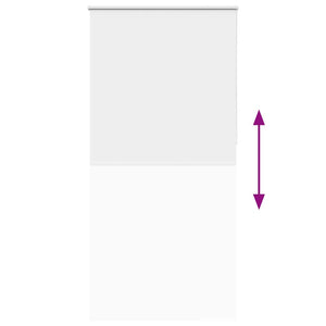 Tenda a Rullo Oscurante 100x230 cm Larghezza Tessuto 95,7 cm 4011986