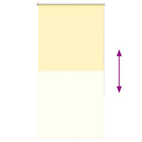 Tenda a Rullo Oscurante 70x150 cm Larghezza Tessuto 65,7 cm 4012032