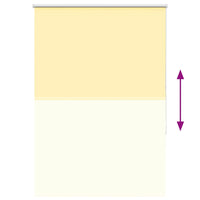 Tenda a Rullo Oscurante 115x150 cm Larghezza Tessuto 110,7 cm 4012041