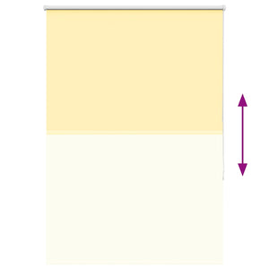 Tenda a Rullo Oscurante 95x175 cm Larghezza Tessuto 90,7 cm 4012063