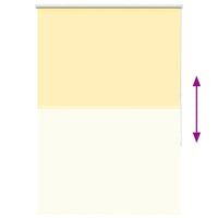 Tenda a Rullo Oscurante 100x175 cm Larghezza Tessuto 95,7 cm 4012064